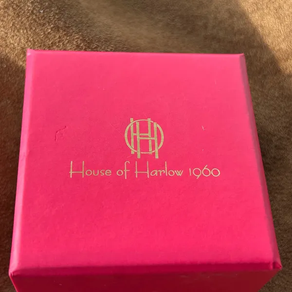 House of‎ Harlow 1960 Set of 3 Gold Tone Hoop Earrings Lead Safe Nickel Free - Image 4
