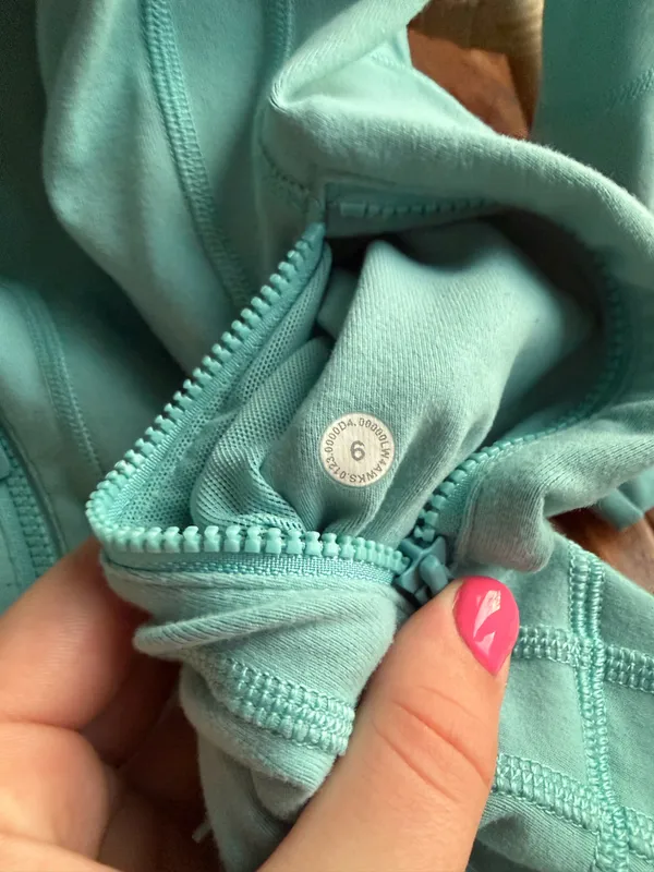 Teal Lululemon Define Zip-Up Jacket 6 - Image 3