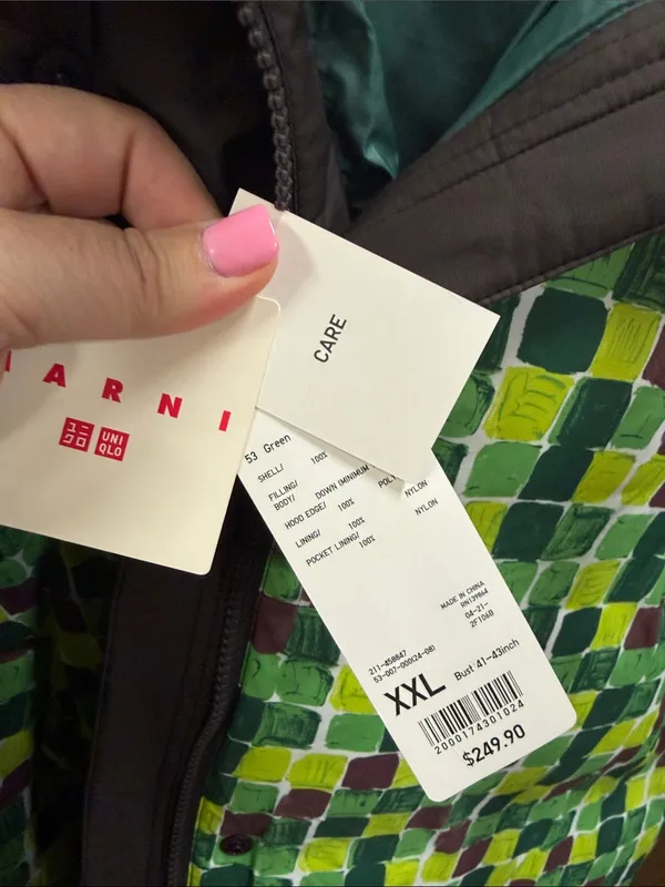 Uniqlo x Marni Down Coat XXL - Image 2