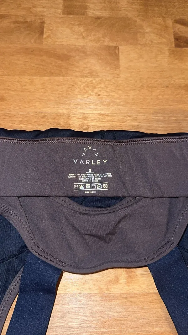 Varley Brown And Black Sports Bra - Image 3