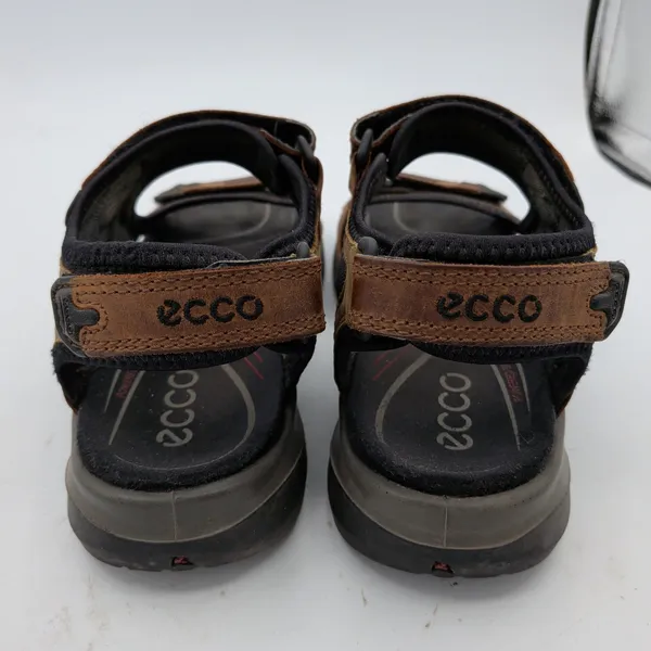 ECCO Yucatan Offroad Sandals Womens 40 US 9-9.5 Bison Brown Leather 069563-52524 - Image 4