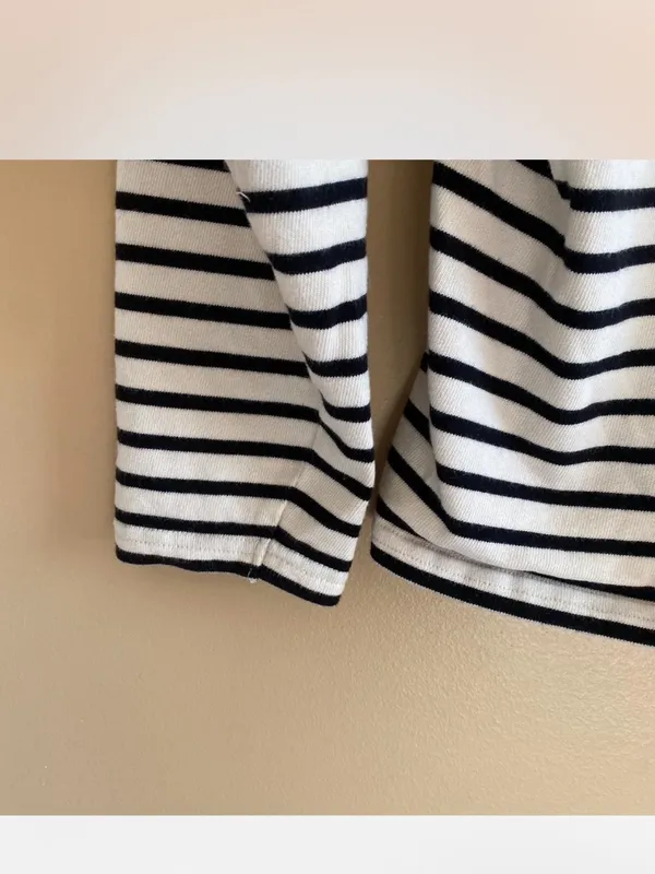 Zara striped long sleeve shirt - Image 9