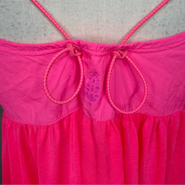 Free People Movement Catch My Drift Tank Top Popsicle Pink Small S OB1264447 - Image 4