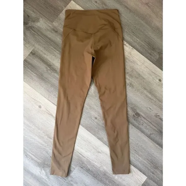 Girlfriend Collective Moon Compressive High Rise Leggings Small Brown Athletic - Image 7