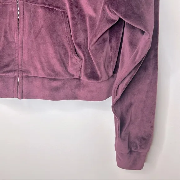 Victorias Secret Purple Velour Tracksuit Size‎ XS - Image 5