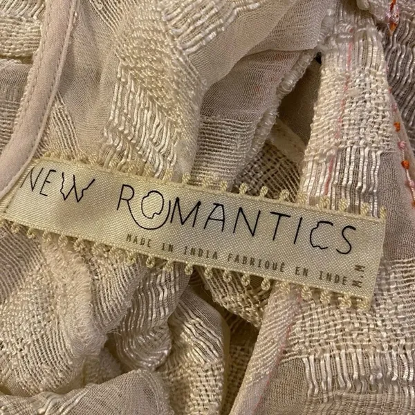 Free People | New Romantics | Rainbow Sheer Flower Bud Embroidered Tunic - Image 6