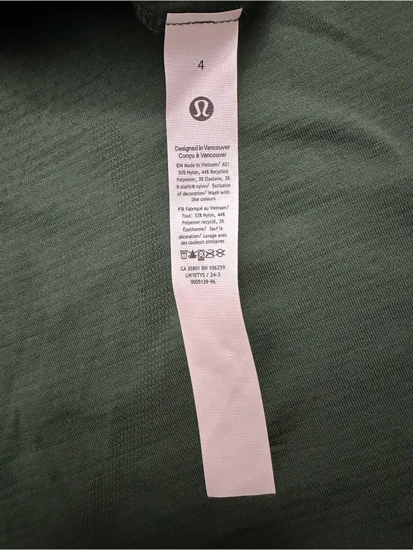 NWT Lululemon Swiftly Tech Racerback Tank Size 4 - Image 5