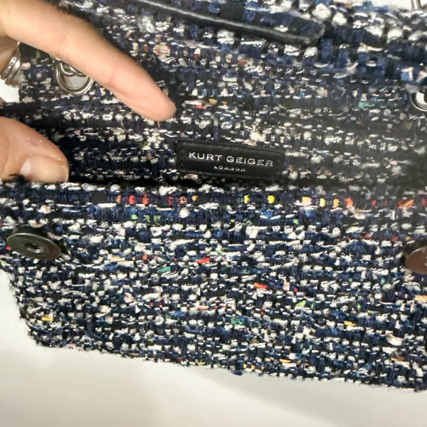 Kurt Geiger London Mini Kensington Tweed Crossbody Bag NWOT - Image 6
