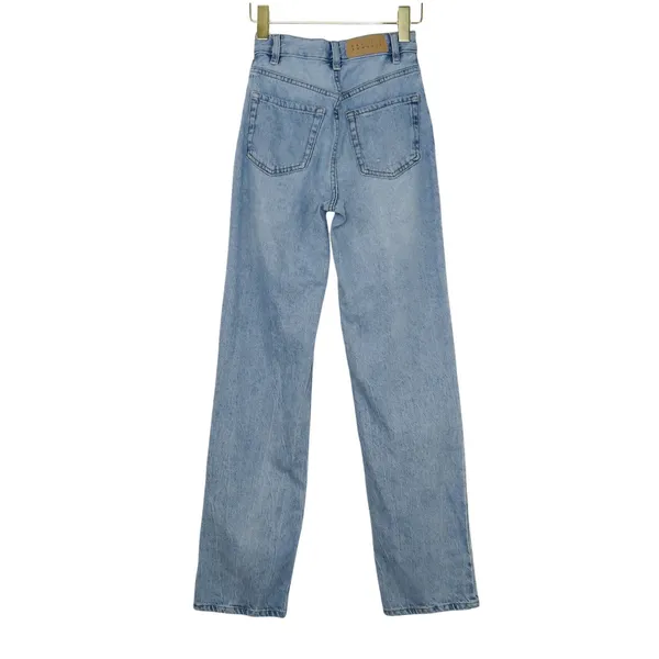 Pacsun 90's Boyfriend Jeans High Rise Straight Leg Baggy Jeans Ripped Size 23 - Image 4
