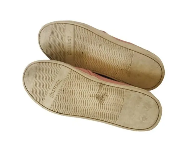 Soludos Dusty Pink Llama Slip On‎ Sneakers Shoes 8 - Image 7