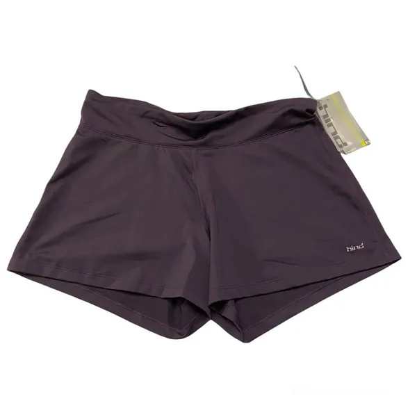 Hind Flare Shorts Womens XL Purple Flare Athletic Shorts NWT 22602-MJC - Image 2
