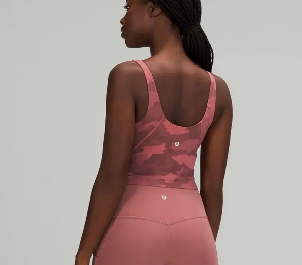 Lululemon Heritage 365 Camo Brier Rose Multi Align Tank - Image 6