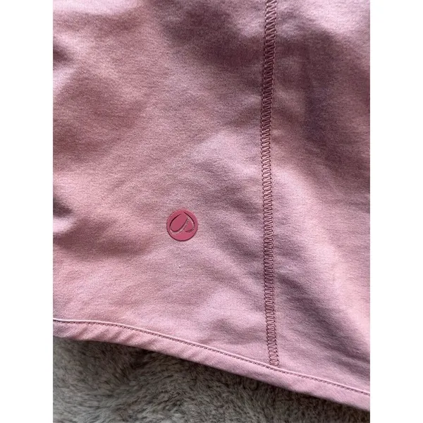 CRZY Yoga Women's Hotty Hot High-Rise Lined Shorts Pink Size 4 Tall - Image 4