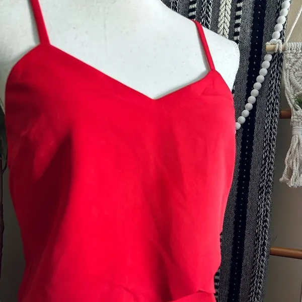Elliatt x Revolve Red Cutout Asymmetrical Mini Dress Size S Valentine’s - Image 7