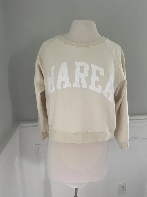 MAREA GRAPHIC CROPPED SWEATSHIRT SIZE S! - Image 2