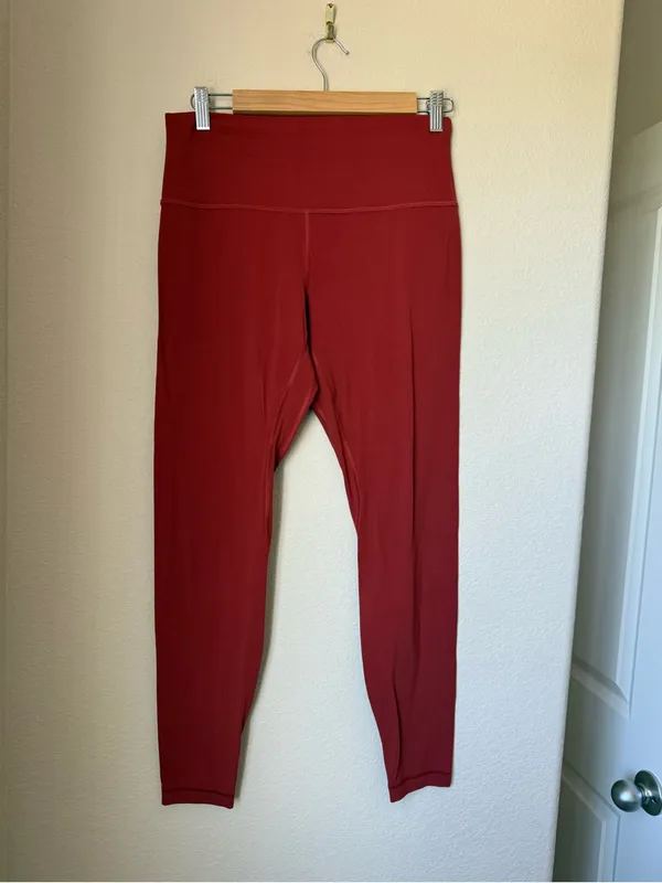Lululemon Align High-Rise Pant 28" Cayenne Size 10 - Image 3