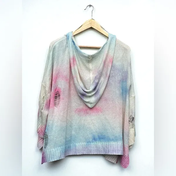 POL Distressed Tie-Dye Hoodie - Image 13
