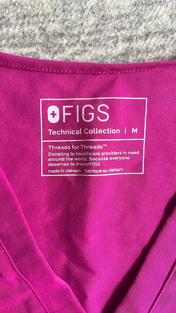 FIGS Med  Scrub Top - Image 2