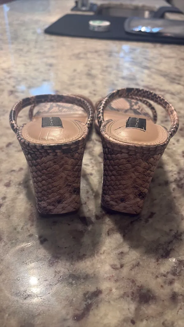 Steve Madden Snakeskin print heels - Image 2