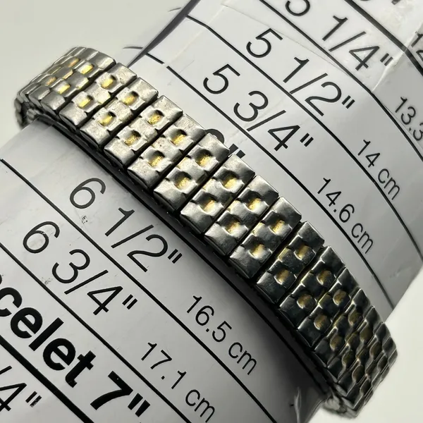 Watch-it Two-tone Stainless Steel Expansion Band Women’s Watch New Battery - Image 8