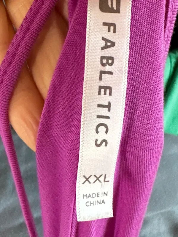 Fabletics Womens Magenta Halter Maxi Dress Size XXL - Image 5