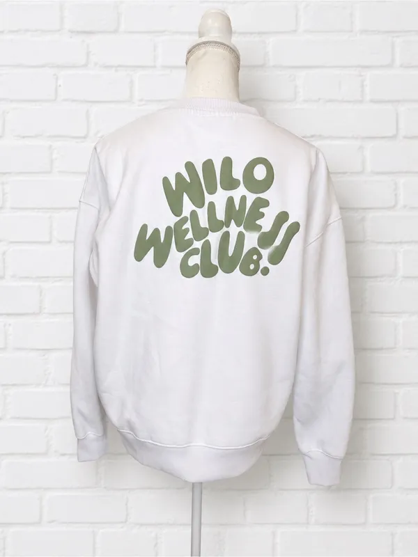 Wilo the Label wellness oversized Crewneck women's size small NWT - Image 2