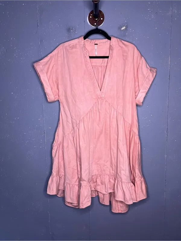 Free People Agnes Denim Dress XS - Image 2