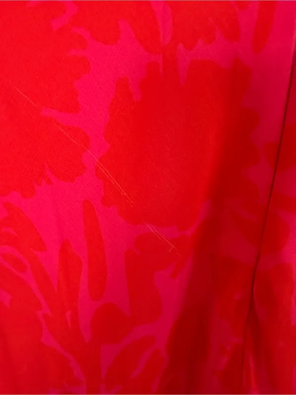 Showpo Jodie Midi Dress. Size: 12. V-Neck Slip Dress in Pink Floral. - Image 9
