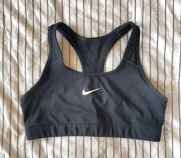 Nike Women’s Black Dri-Fit Sports Bra - Image 8