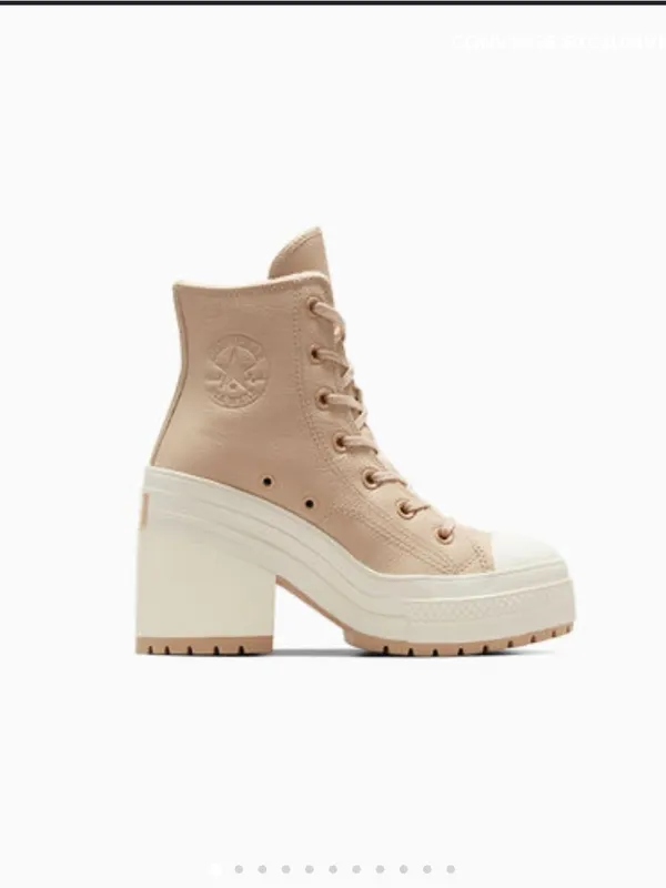 Converse Chuck 70 De Luxe Heel Platform Weatherized Leather NWOB - Image 7