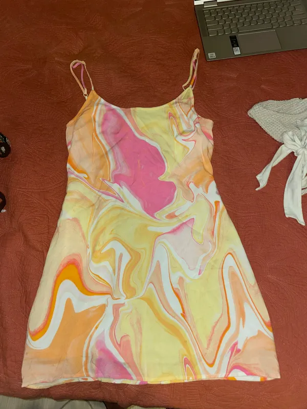 Colorful Marble Dress - Image 3
