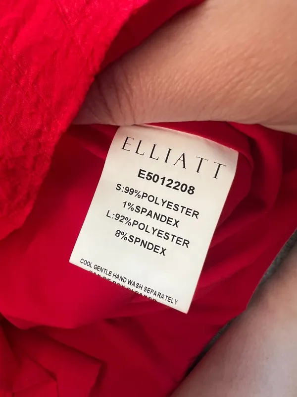 Elliatt Anatola Dress, Red Size S $289 - Image 10