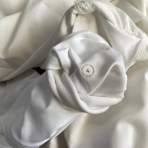 Lululemon White High Rise Tennis Skirt Pleated Built In Shorts Activewear Y2k - Image 5