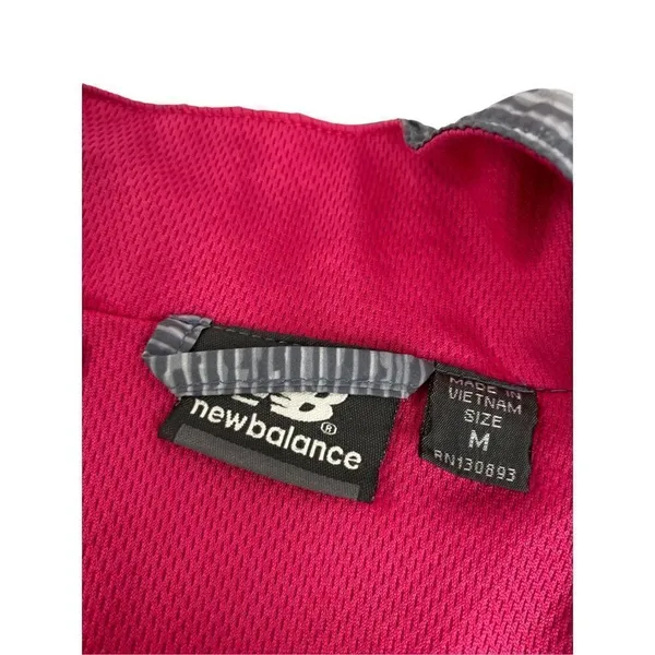 New Balance water repellent full zipper gray jacket - Image 5