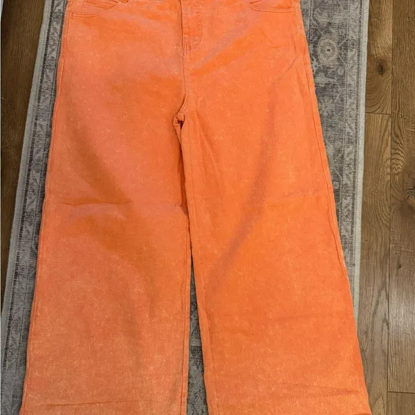 Apricot wide leg Entro North Dakota pants - nwt - Image 5