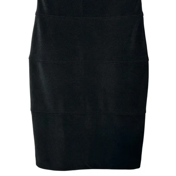 Vintage Cache Bodycon Dress Little Black Dress Cocktail Y2K Party Evening Date - Image 8