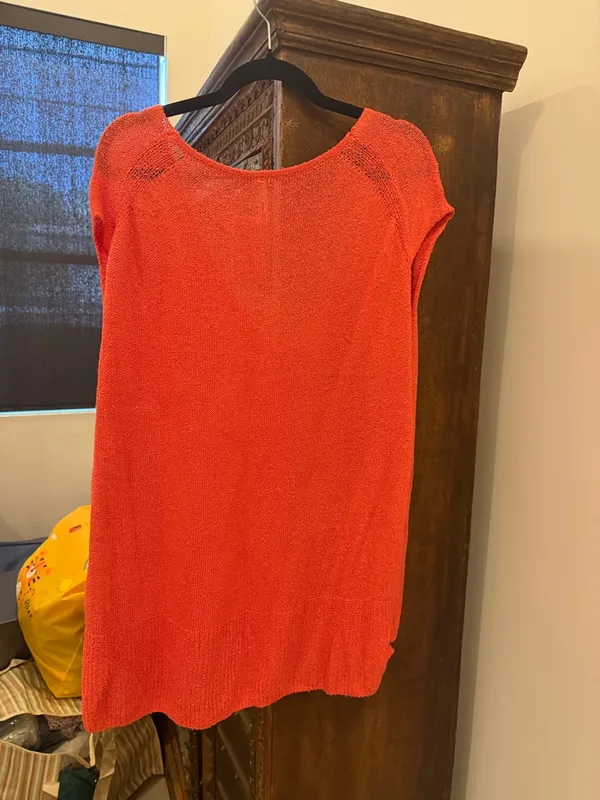 NWT Free people Easy sweater Tee Persimmon - Image 2