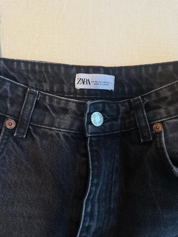 Zara Black Jeans - Image 2