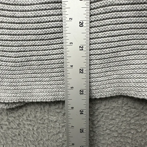Habitat Clothes To Live In Roll Neck Knit Sweater Gray Lagenlook Women's Medium‎ - Image 8
