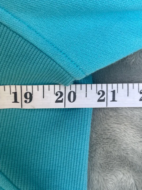 Lululemon Scuba Oversized Half‑Zip Hoodie Cropped Tidal Teal Activewear XS/S - Image 9