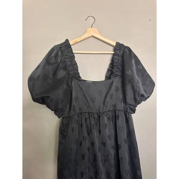 CROSBY BY MOLLIE BURCH Lady Day Dancing Hearts Maxi Dress Size Medium - Image 5