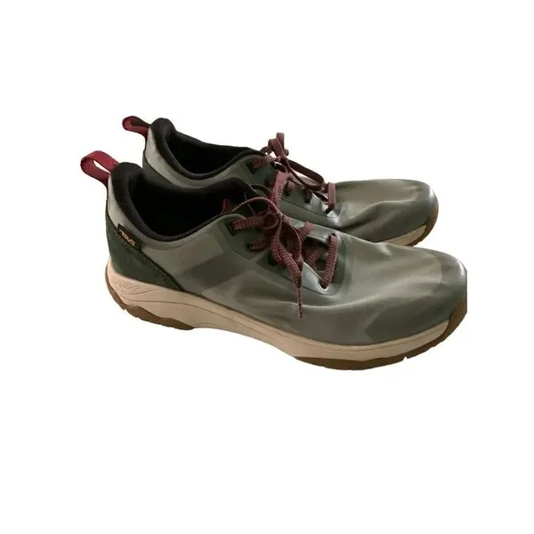 TEVA Womens Gateway Low Thyme/Olive Hiking Shoes size 9.5 - Image 3