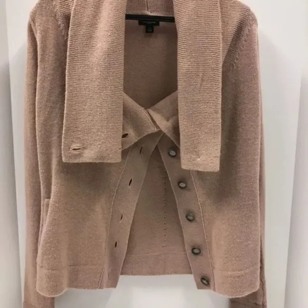 ✨ Ann Taylor Dusty Rose Cardigan Open Front Sweater✨ - Image 5