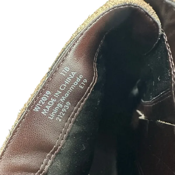 Cole Haan Harrington Grand Riding Suede Bootie Taupe Tan Size 11 Fall Classic - Image 5