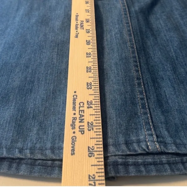 Vintage Levis Denim Wrap Skirt A-Line 70s 80s Cottagecore Coquette Romantic Boho - Image 7
