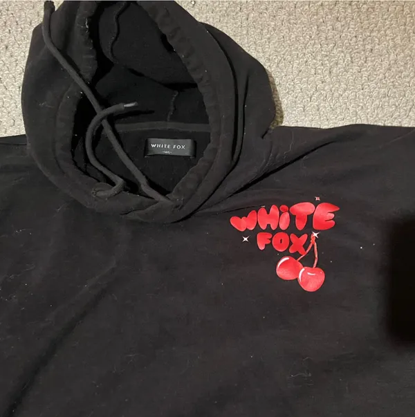 White Fox Hoodie - Image 3