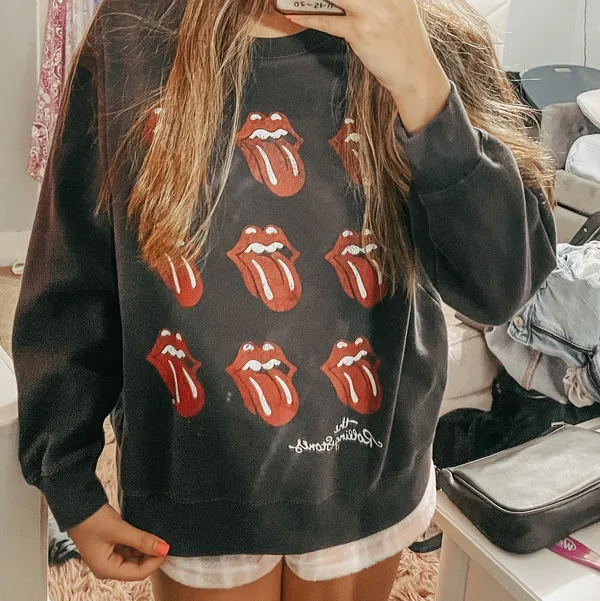 graphic Rolling Stones Crewneck - Image 3