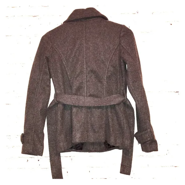 Be cool Gray Button Down Coat - Image 4