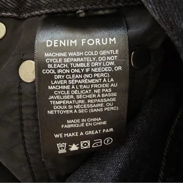 Aritzia Denim Forum The Farrah Hi-rise Cargo Jean Size 24 - Image 15