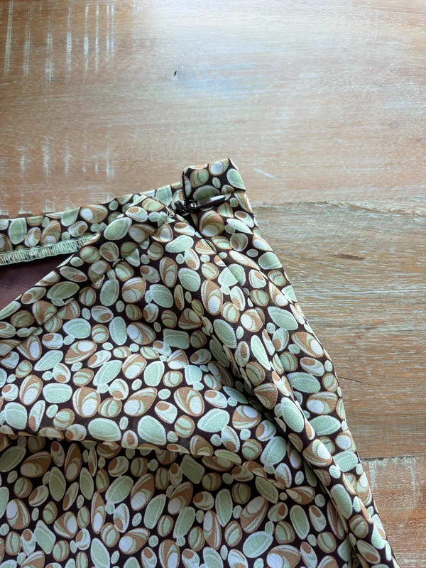 vintage midi skirt Green Size 10 - Image 4